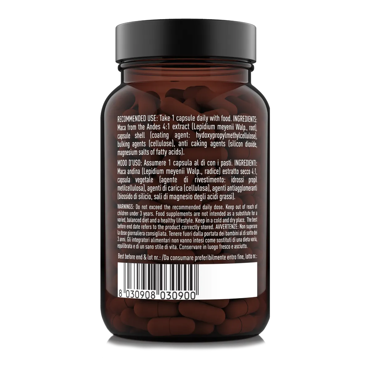 NATOO Essentials Maca integratore 90 capsule energia