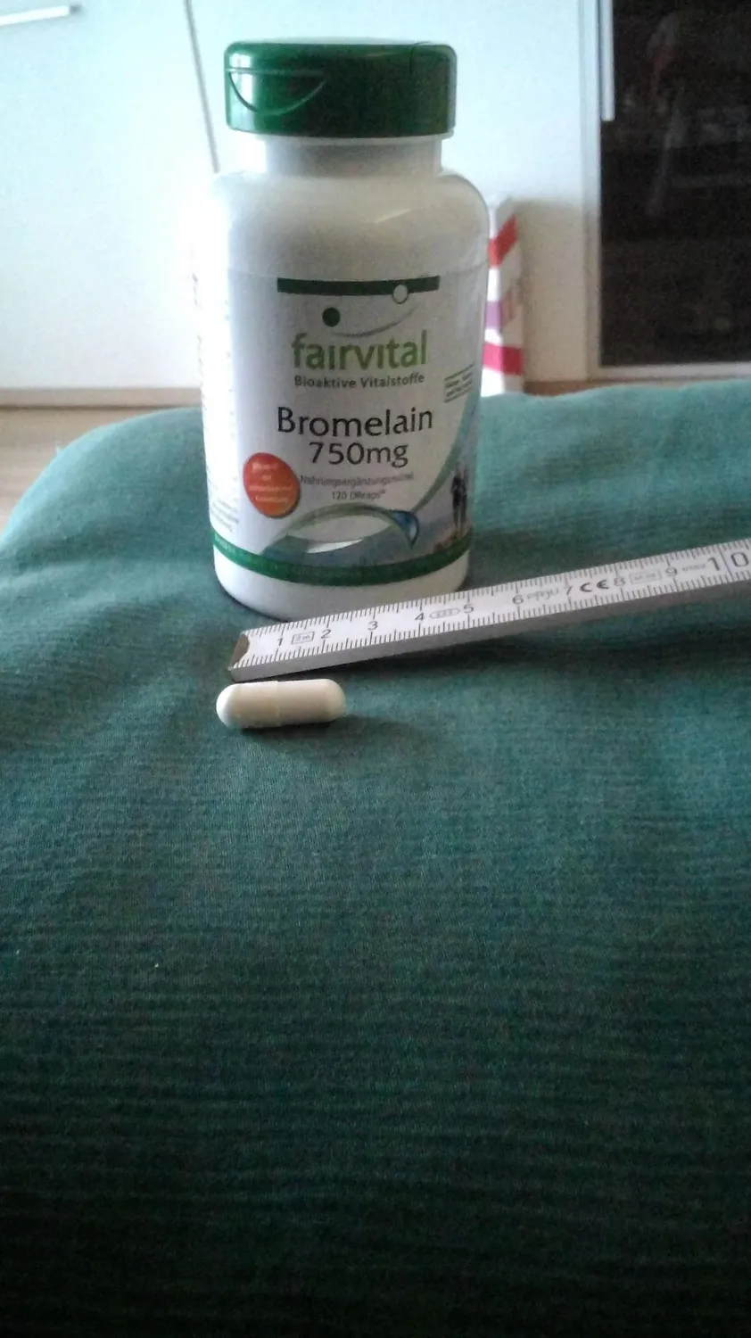 Fairvital Bromelina 750 mg capsule 120 pezzi alto dosaggio