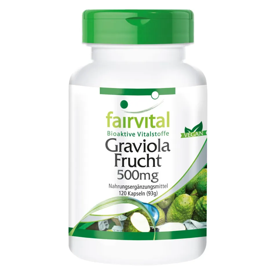 Fairvital Graviola 500 mg capsule 120 capsule vegane