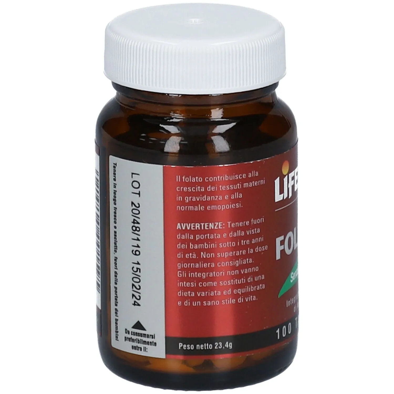 Algilife Folatina integratore acido folico 100 tavolette