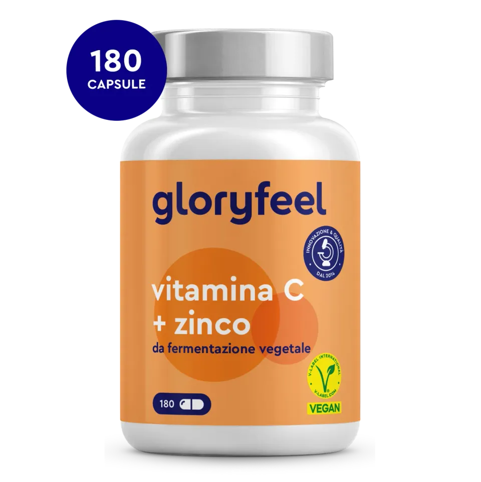 gloryfeel Vitamina C e Zinco capsule 180 cps