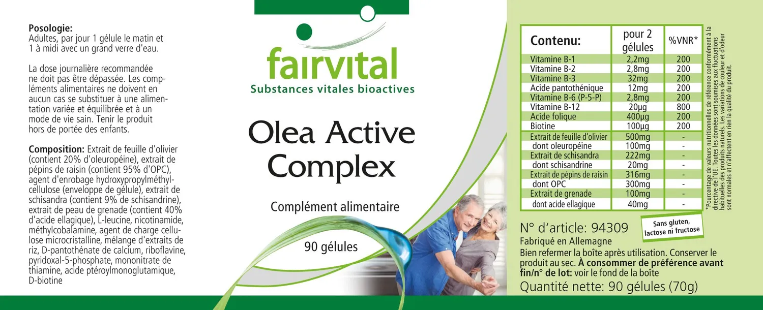 Fairvital Olea Active Complex multivitaminico 90 capsule