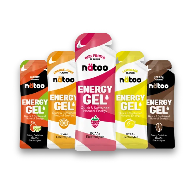NATOO Performance Gel Energetici 2 Gel Lemonade 30g Carboidrati