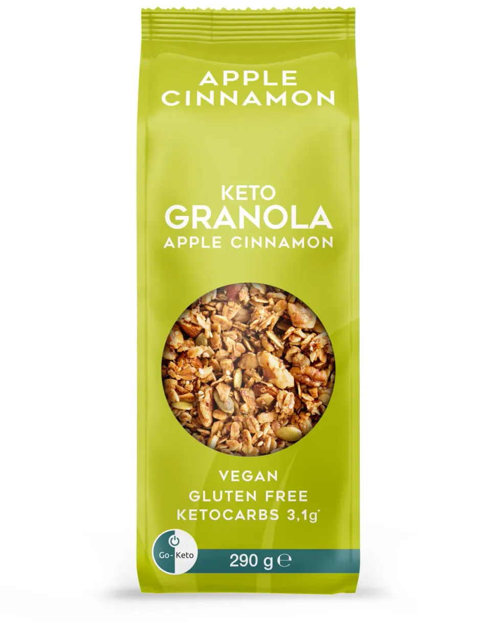 Go-Keto Granola Apple Cinnamon muesli 290g keto