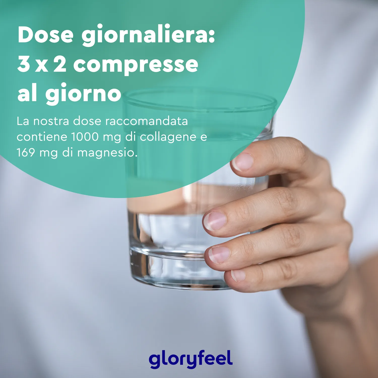 gloryfeel Collagene Magnesio compresse marine