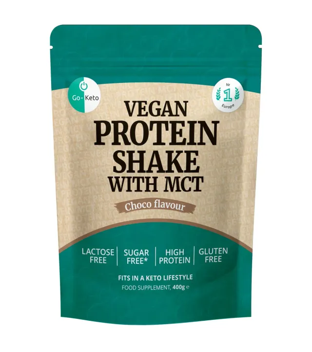 Go-Keto MCT Vegan Protein Shake cioccolato 400 g keto