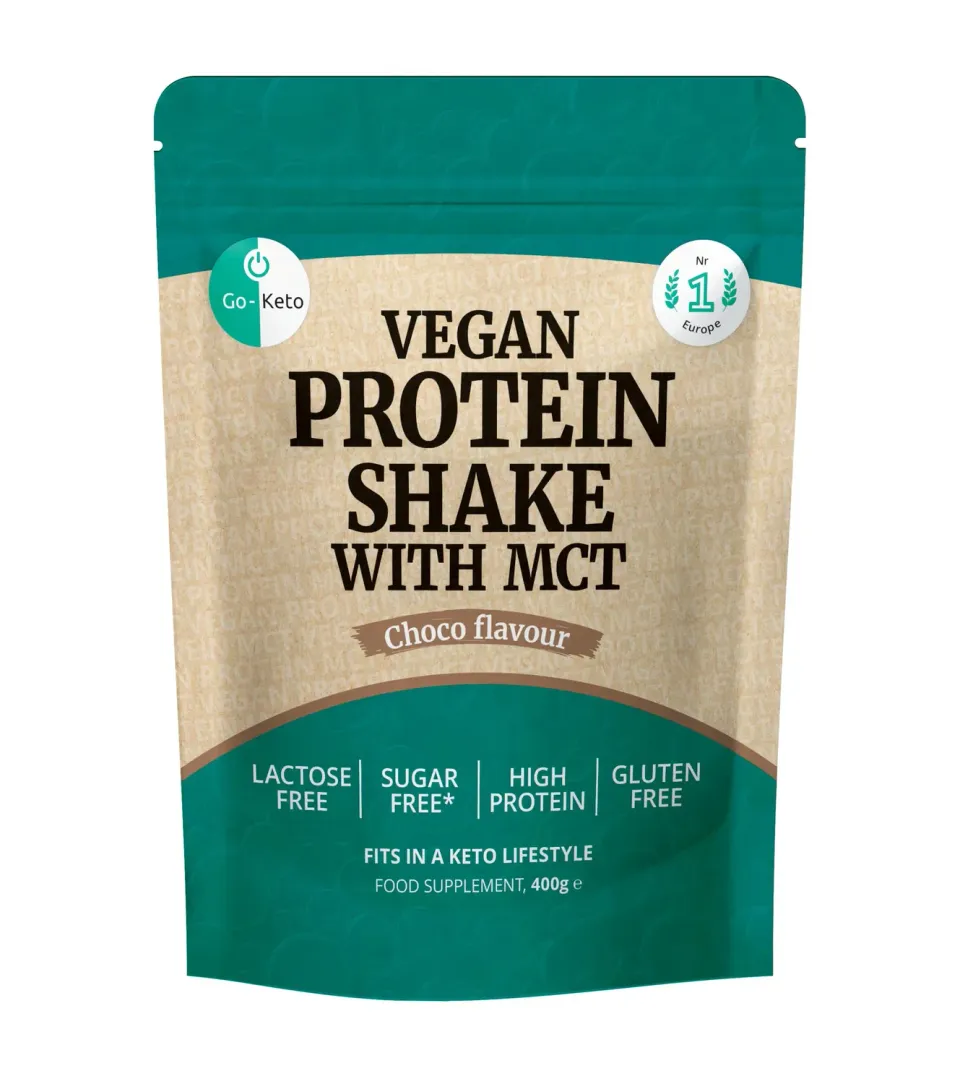 Go-Keto MCT Vegan Protein Shake cioccolato 400 g keto