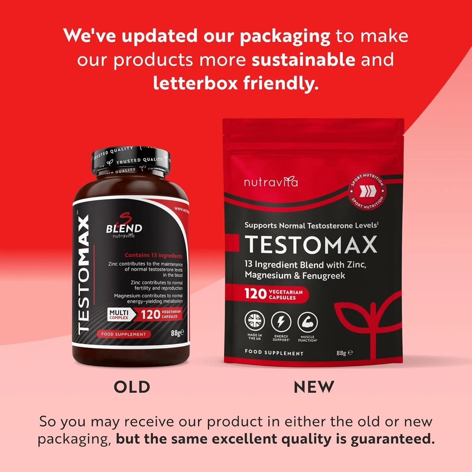 Nutravita Testomax Uomo integratore 120 capsule maca