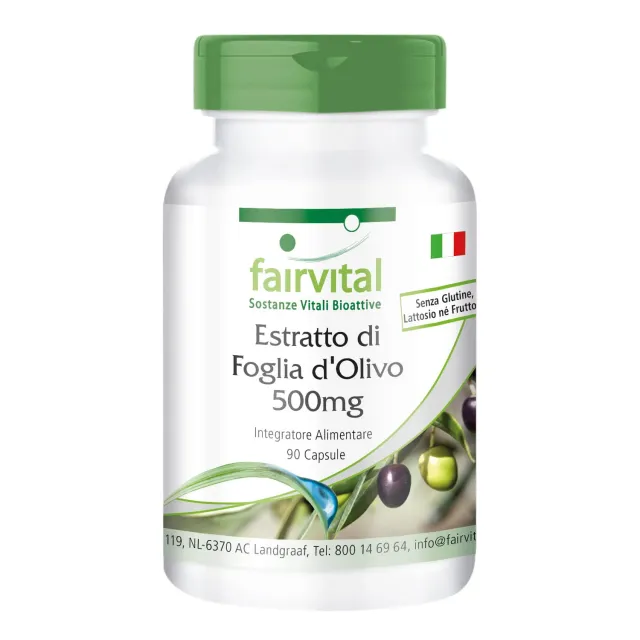 Fairvital Foglie Olivo capsule 500 mg 90 capsule oleuropeina