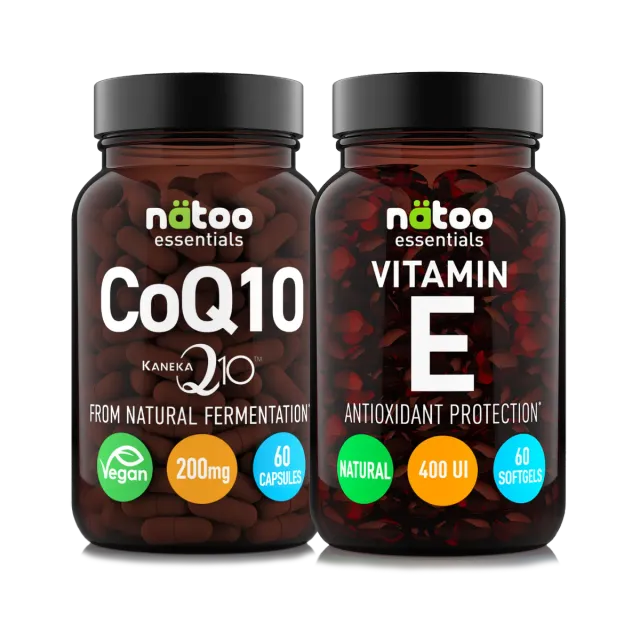 Natoo Essentials Anti-Age pack CoQ10 + Vitamina E