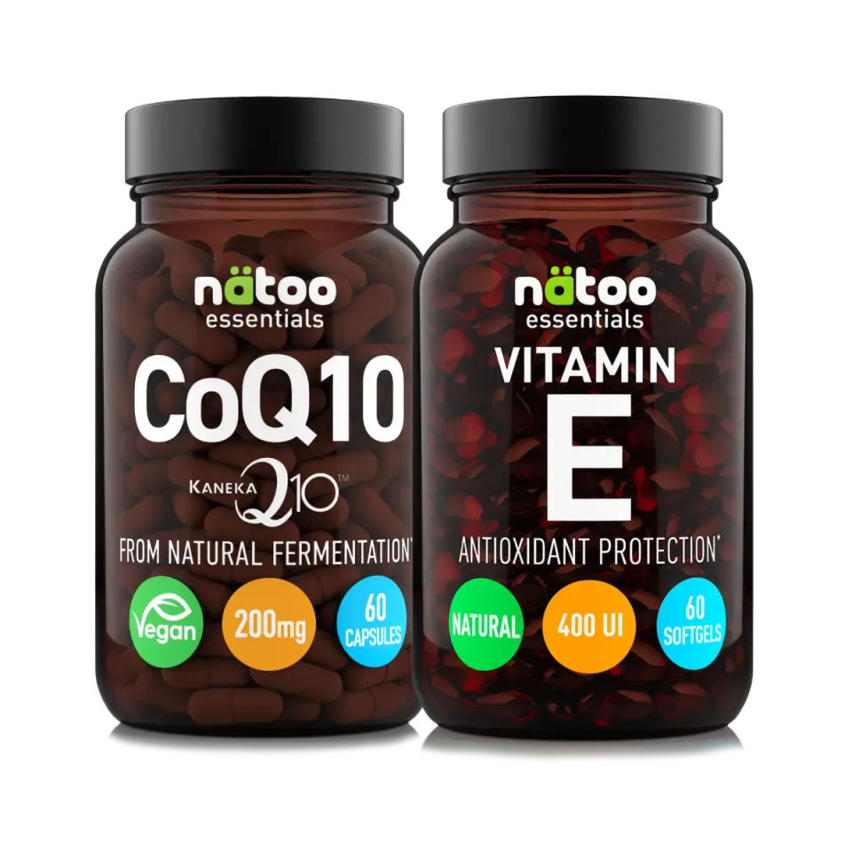 Natoo Essentials Anti-Age pack CoQ10 + Vitamina E