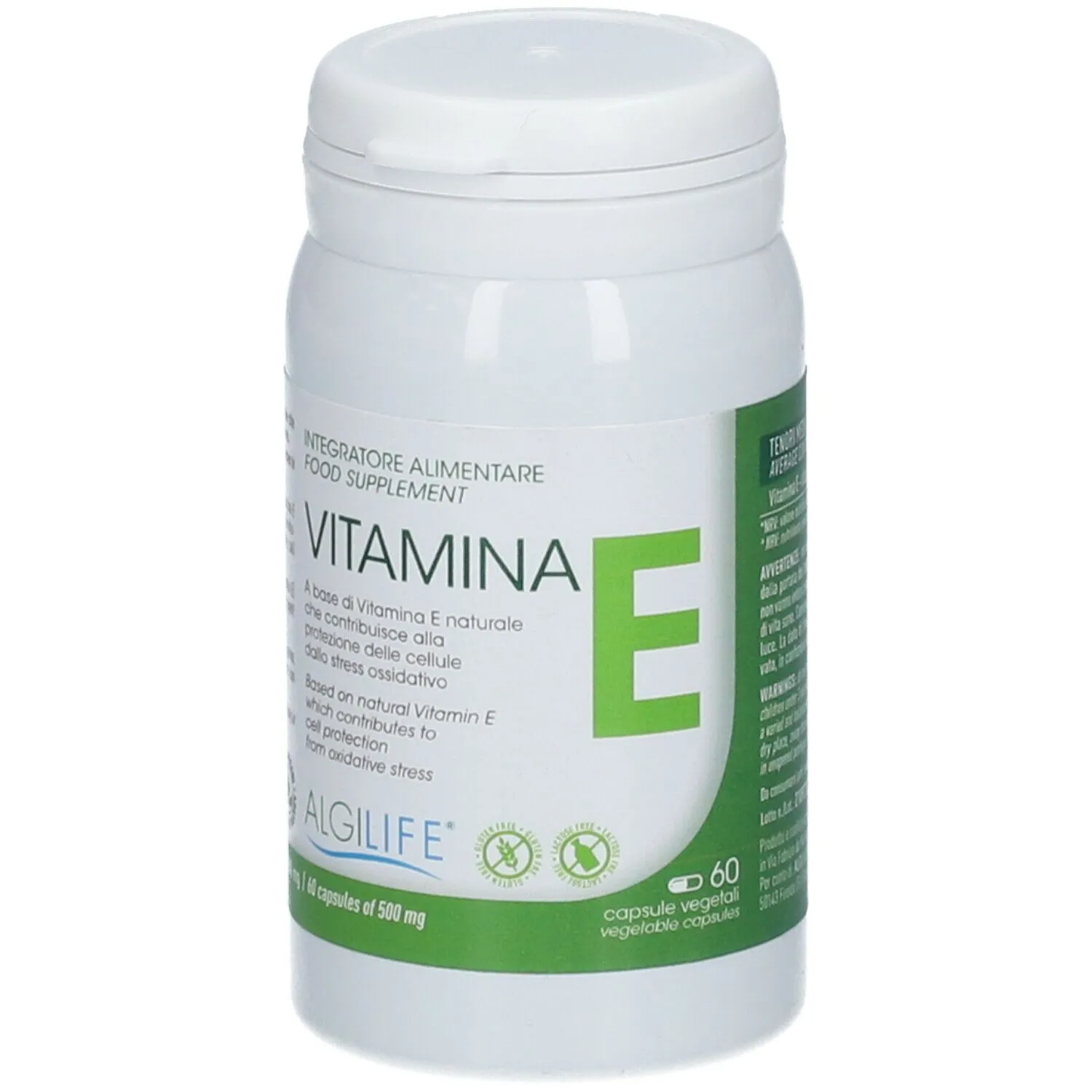 Algilife Vitamina E Naturale 60 Capsule Antiossidante