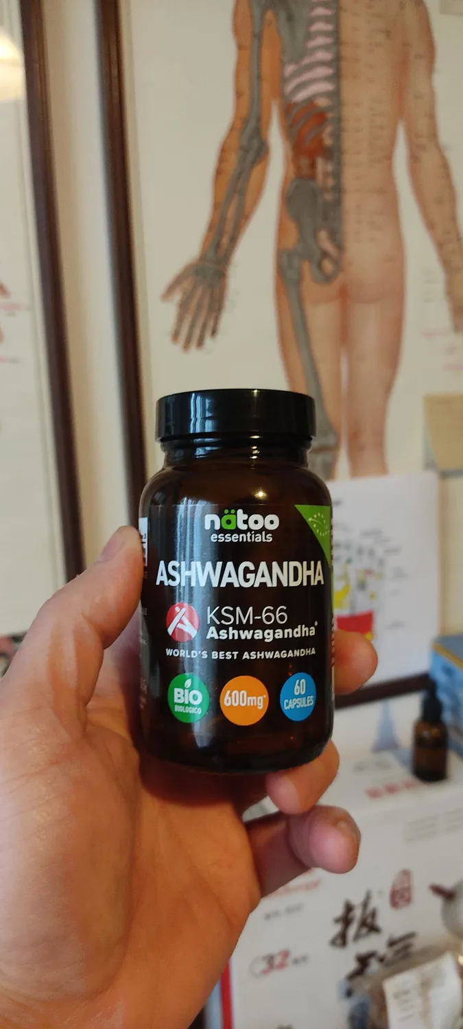 Natoo Essentials Ashwagandha KSM-66 Bio capsule 60 capsule titolate