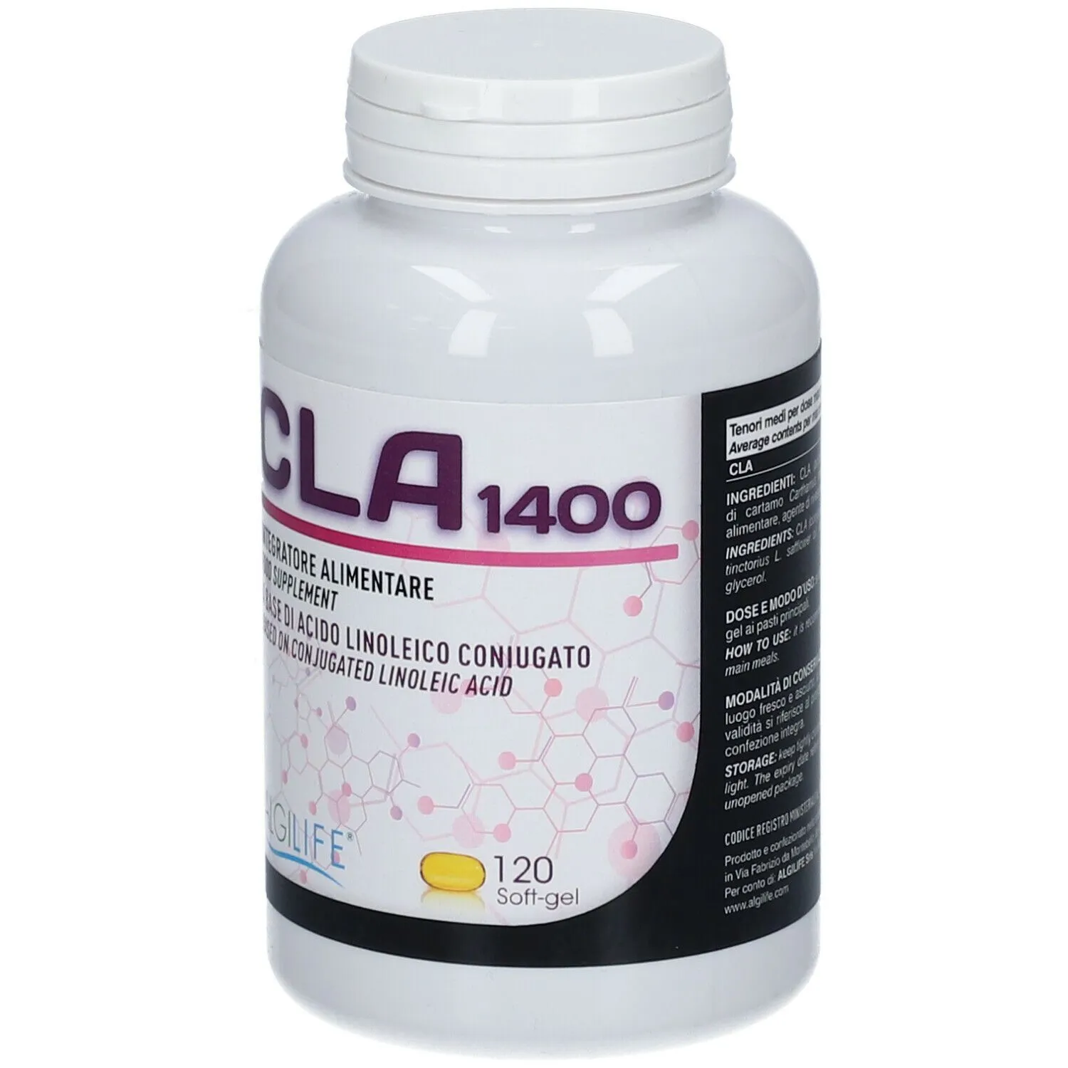 Algilife CLA 1400 integratore softgel al cartamo