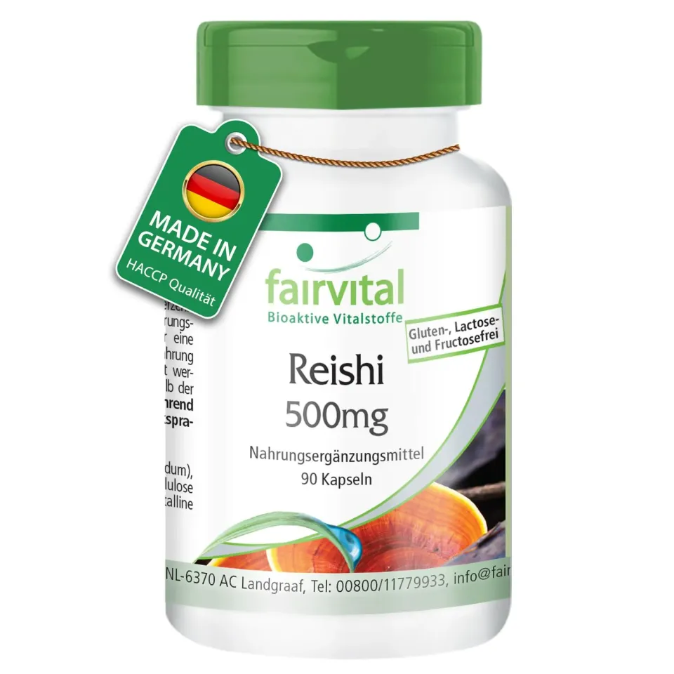 fairvital Reishi 500mg capsule 90pz alto dosaggio