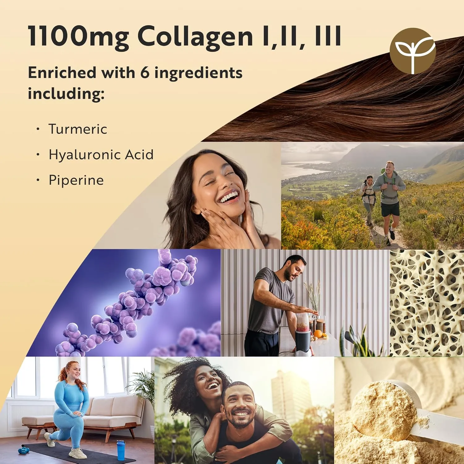 Nutravita Multi Collagene Premium integratore 90 compresse