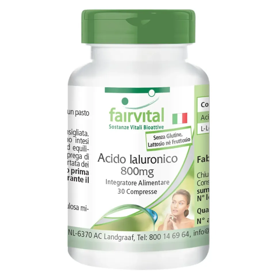 Fairvital Acido Ialuronico 800 mg compresse 30 compresse