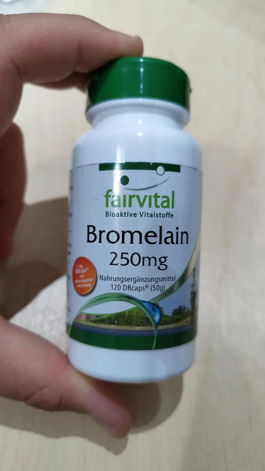 fairvital Bromelina capsule 120 da 250 mg ananas