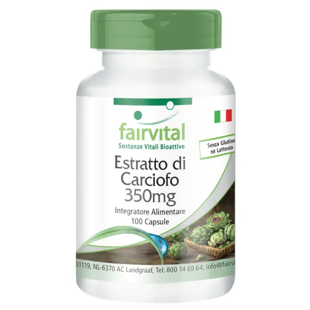 Fairvital Estratto di Carciofo capsule 100 capsule cinarina
