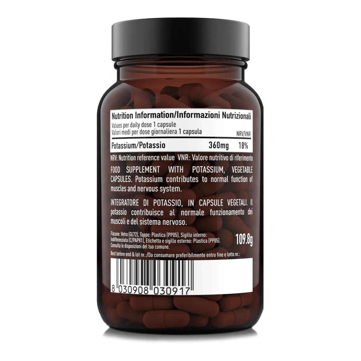 NATOO Potassio Citrato 90 capsule per muscoli