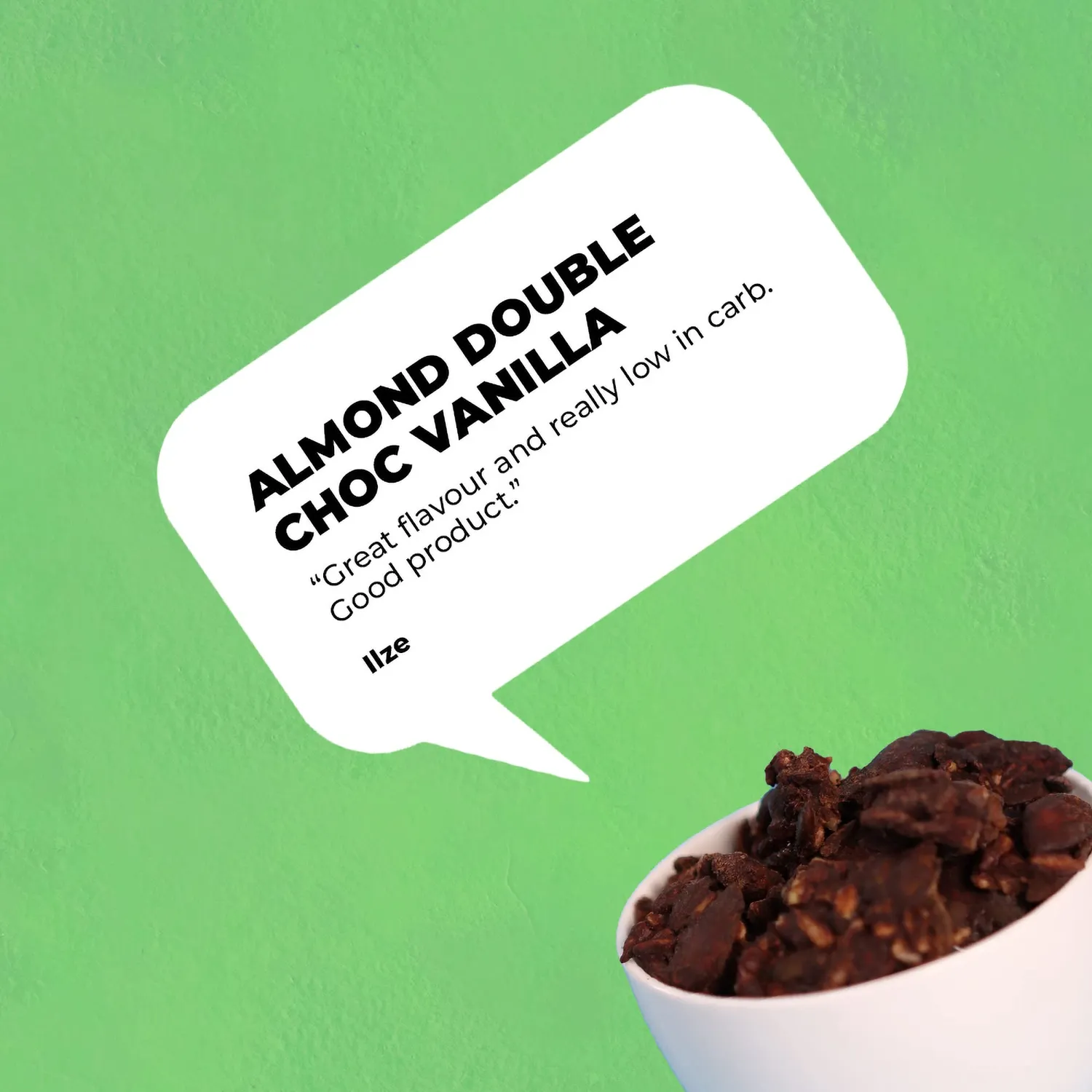 Go-Keto Crunch Almond Double Choc snack keto 10x40g bio