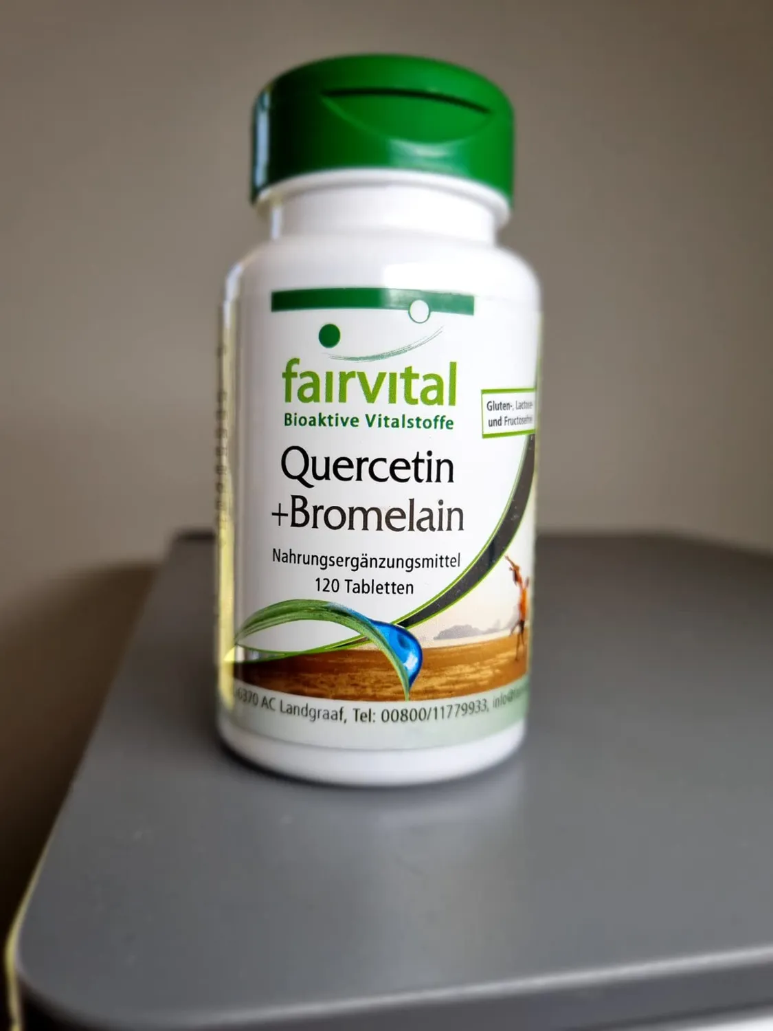 Fairvital Quercetina più Bromelina compresse 120 pz vegane