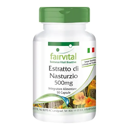 Fairvital Estratto Nasturzio 500 mg capsule 90 alto dosaggio