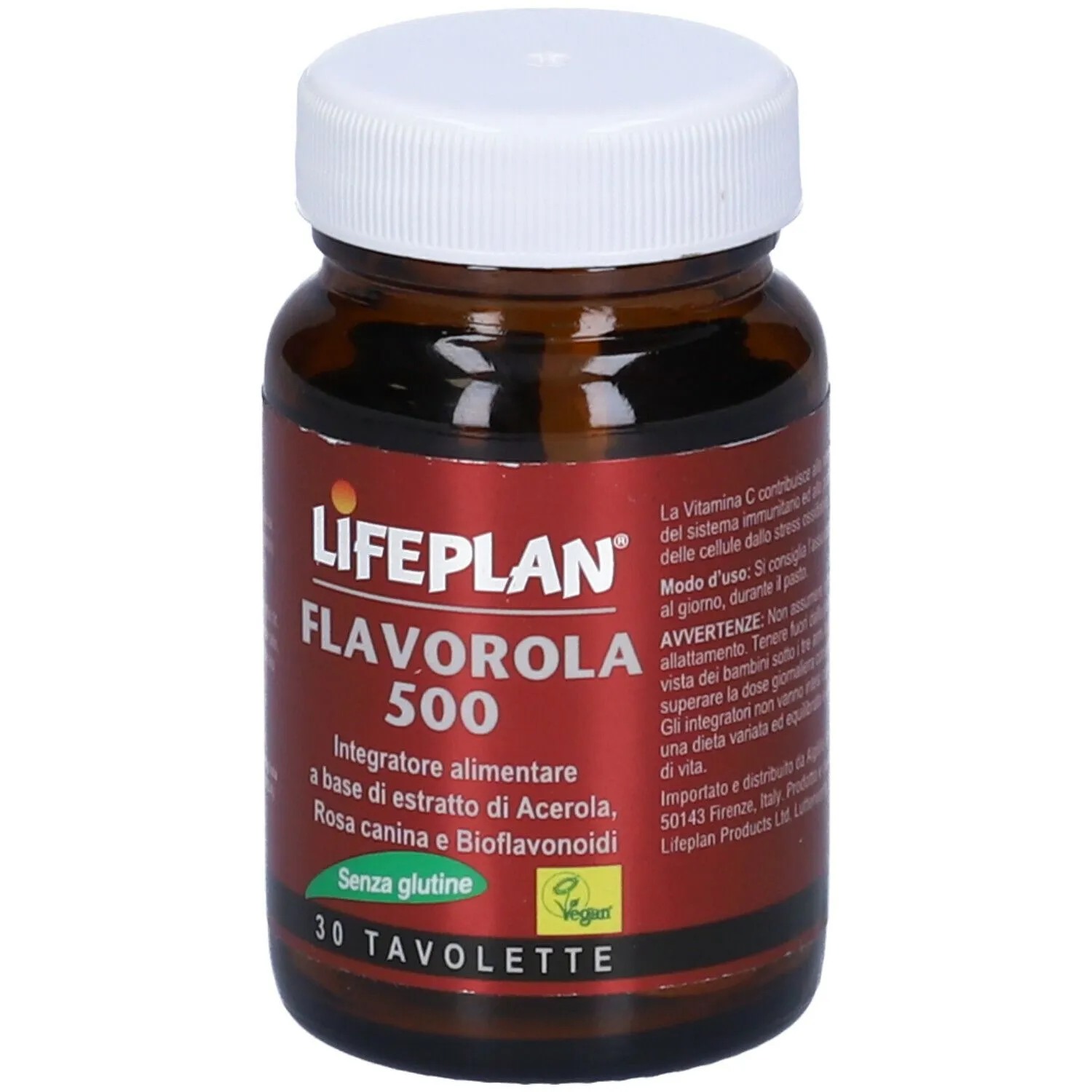 Algilife Lifeplan Flavorola 500 integratore 30 tavolette vitamina C
