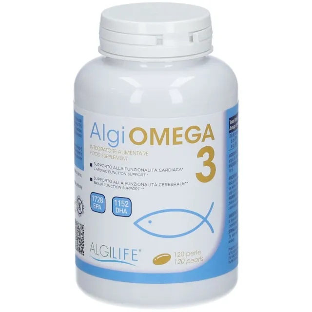 Algilife Algiomega3 omega 3 120 softgel pesce