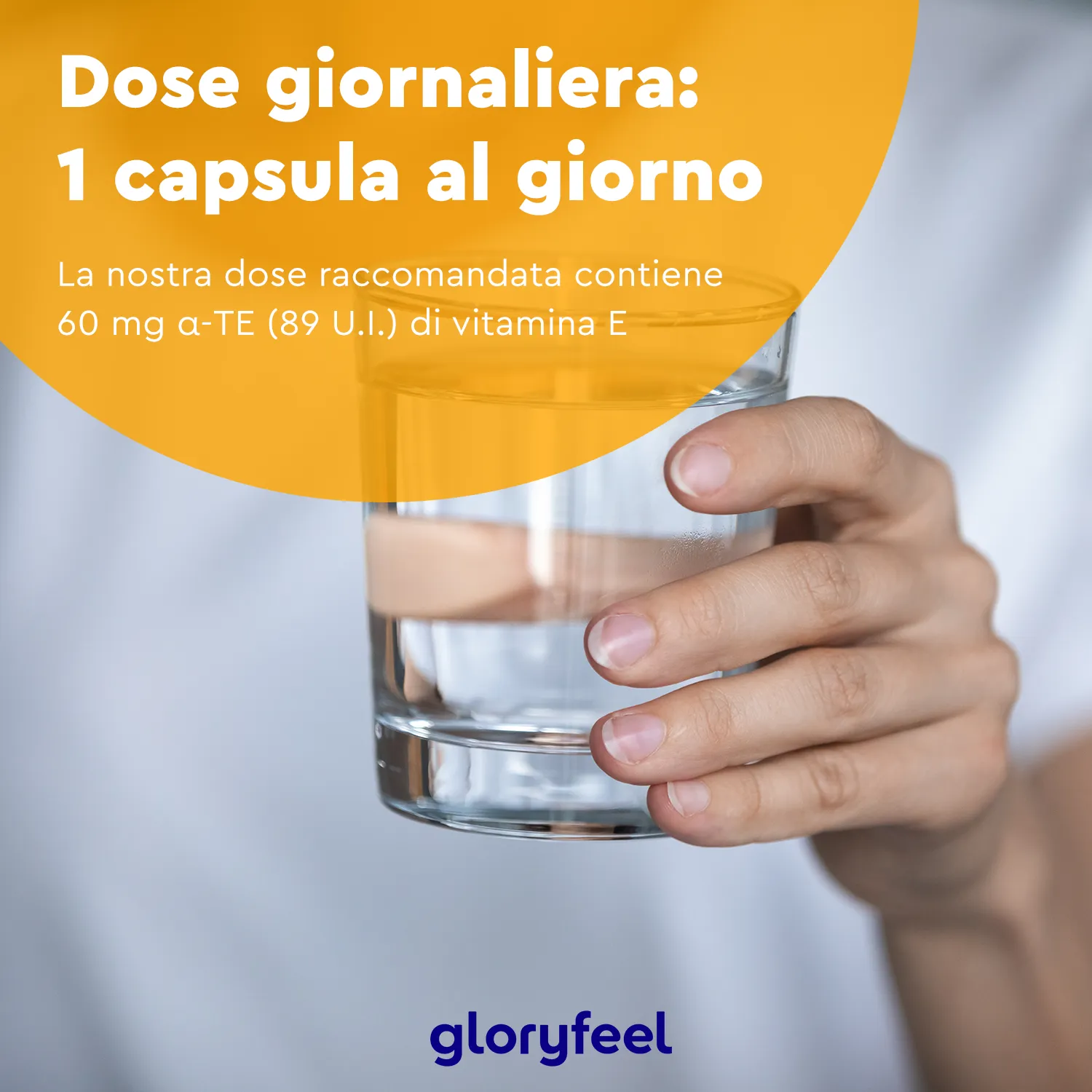 gloryfeel Vitamina E softgel capsule vitamina pura
