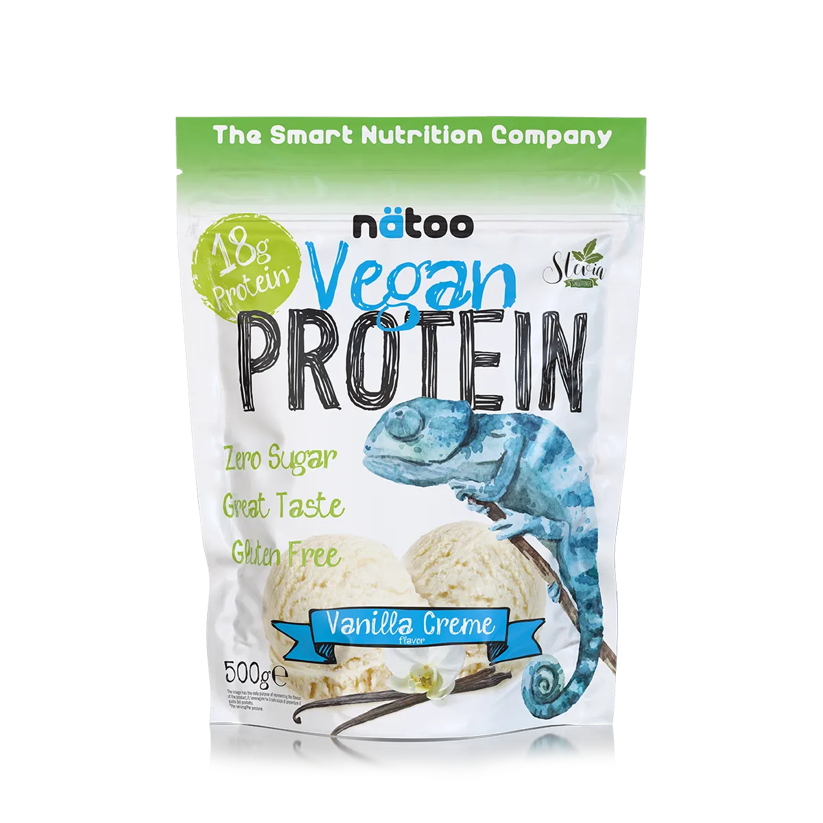 Nätoo Proteine Vegane polvere 500g gusto cioccolato