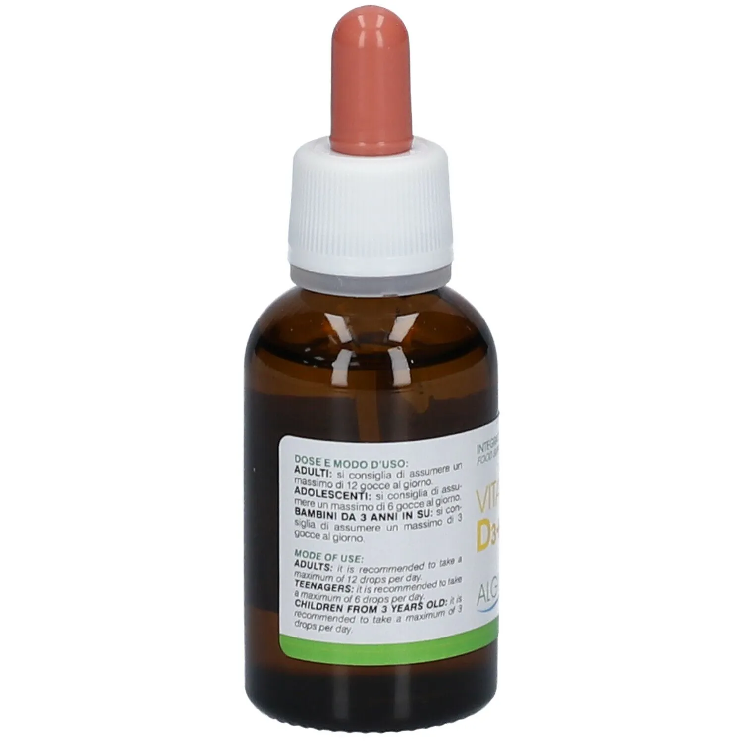 Algilife Vitamina D3+K2 integratore gocce ossa