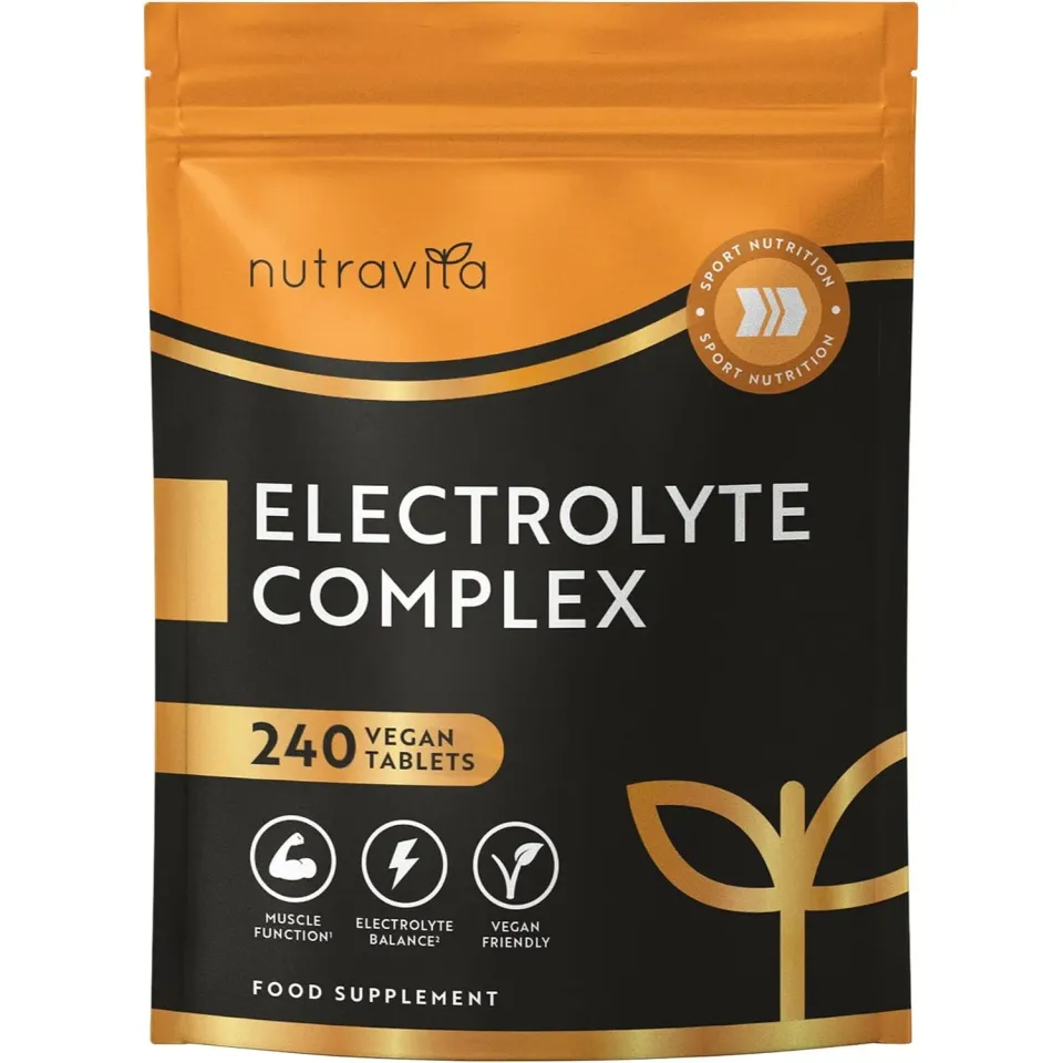 Nutravita Elettroliti 240 compresse vegane sodio potassio