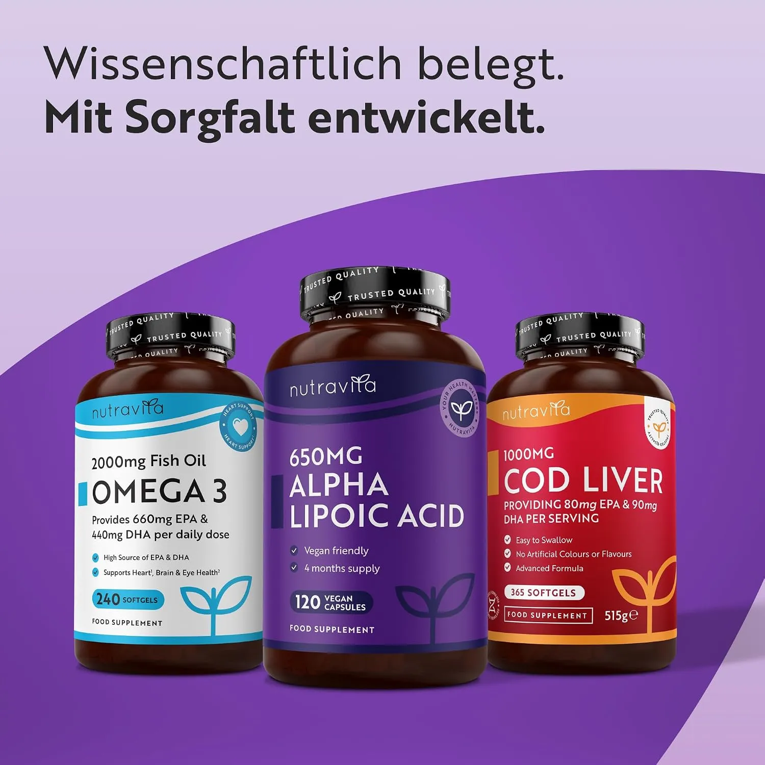 Nutravita Acido Alfa Lipoico 650 mg capsule 120 vegane