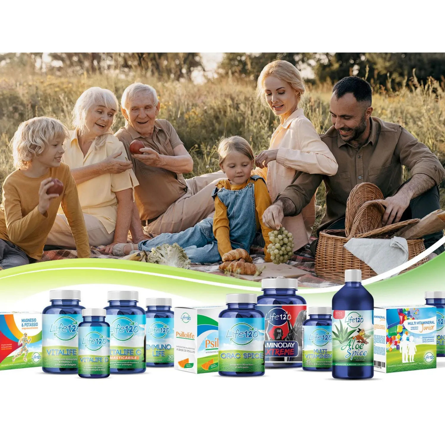 Life 120 Multivitaminico compresse 45 compresse con minerali