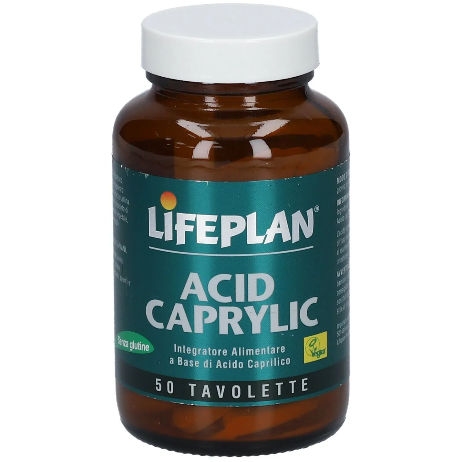 Algilife Lifeplan Acid Caprylic integratore 50 tavolette flora
