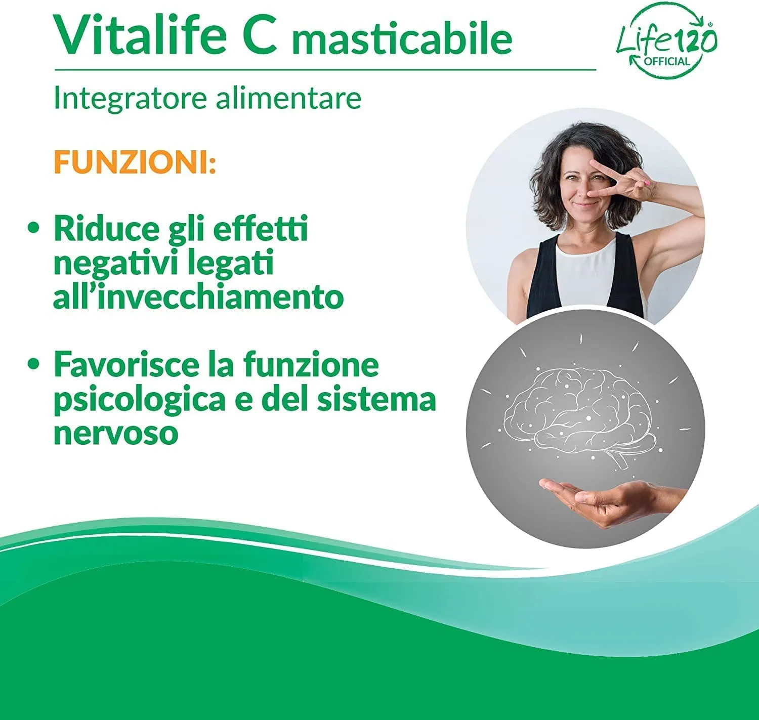 Life 120 Vitalife C compresse 240 pezzi rilascio prolungato