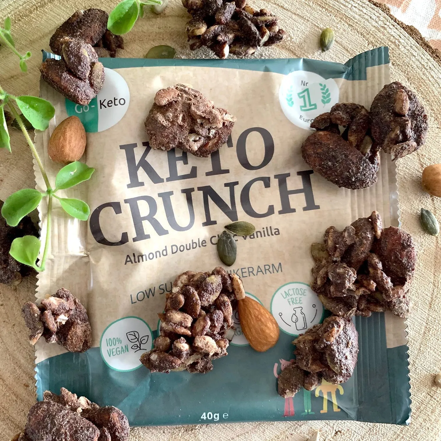 Go-Keto Trial Pack snack keto 8x40g bio