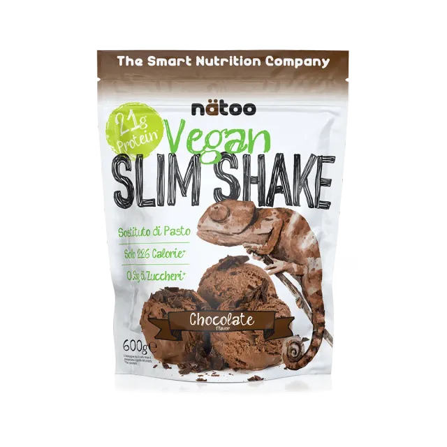 Natoo Slim Shake pasto sostitutivo 600 g gusto Cioccolato