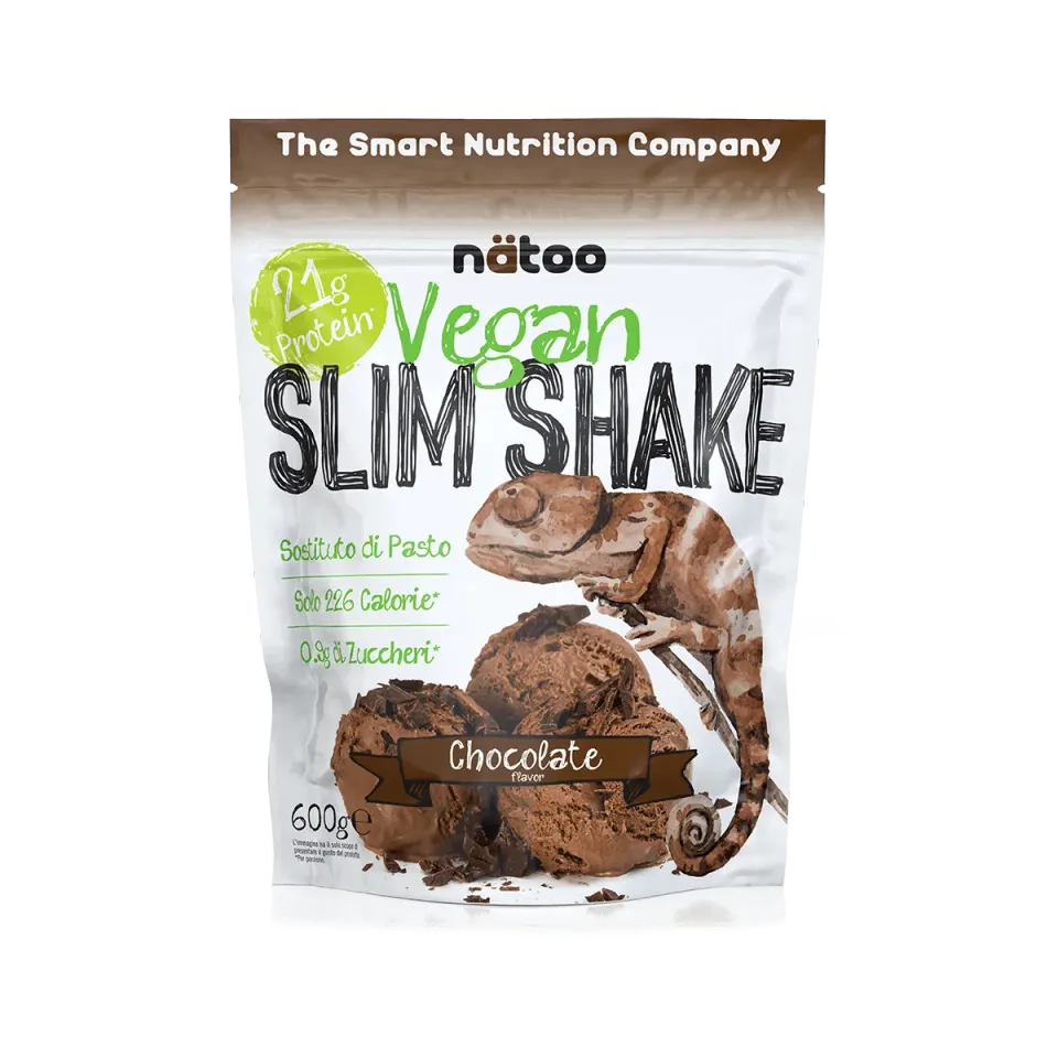 Natoo Slim Shake pasto sostitutivo 600 g gusto Cioccolato