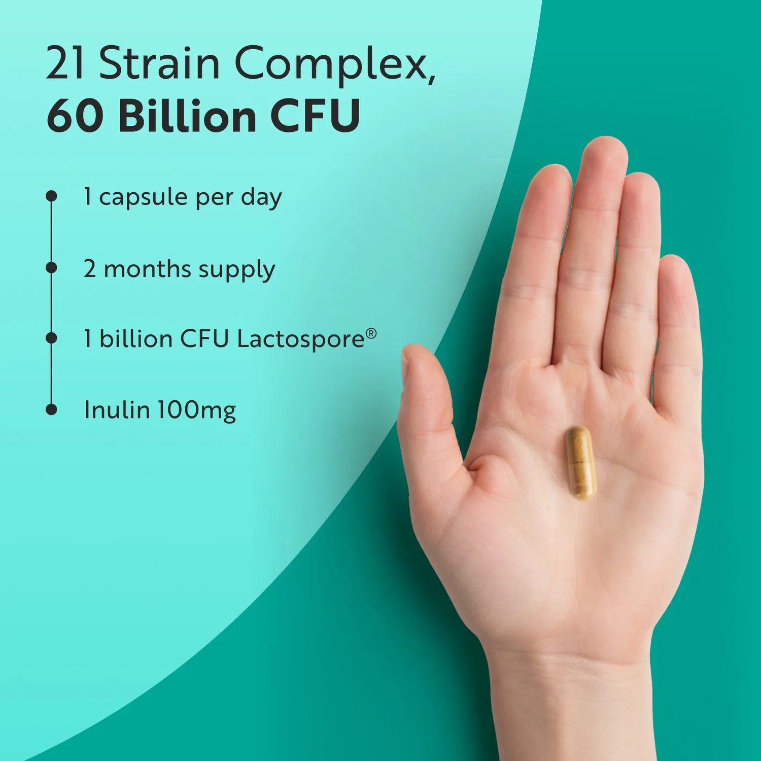 Nutravita Probiotico 60 miliardi CFU capsule vegane 60 pz