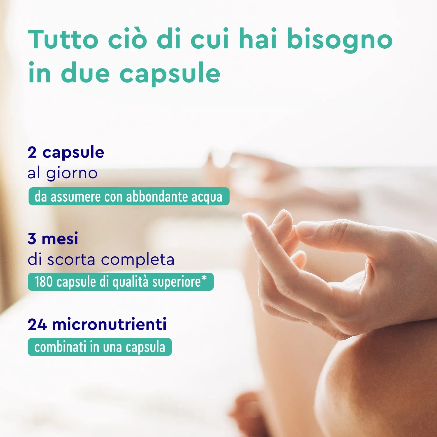 gloryfeel Vitamine per Capelli capsule 180 pezzi biotina cheratina
