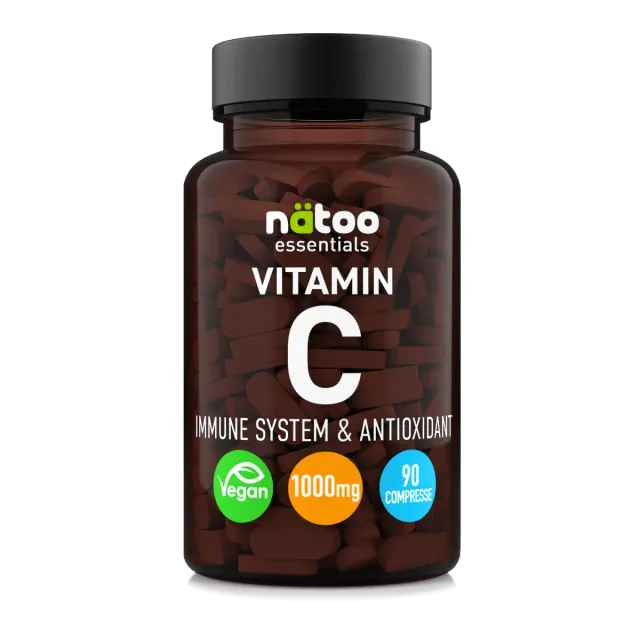 Natoo Vitamina C compresse 90 da 1000 mg immunitarie