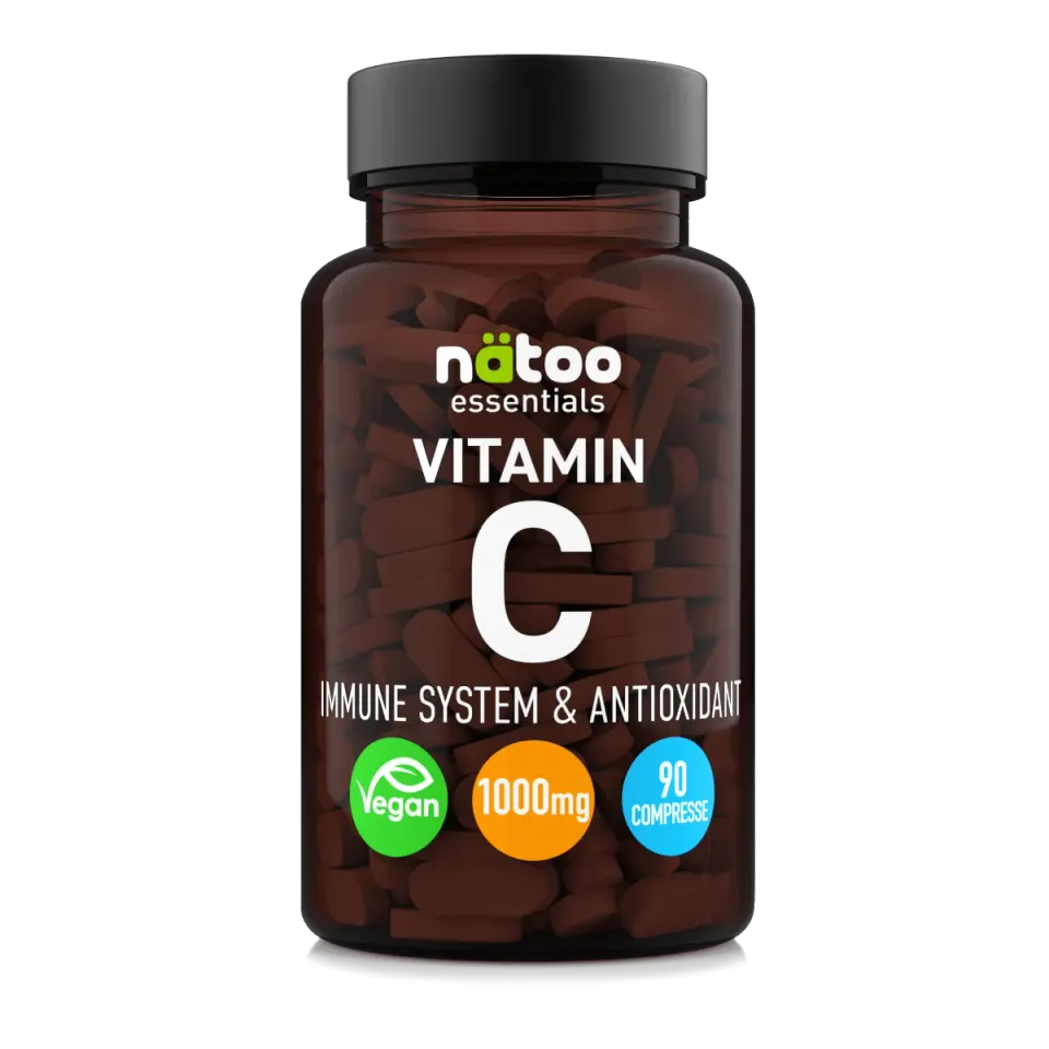 Natoo Vitamina C compresse 90 da 1000 mg immunitarie