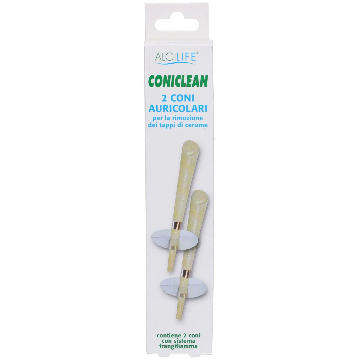 Algilife Coniclean 2 Coni Auricolari 2 pezzi cera d'api