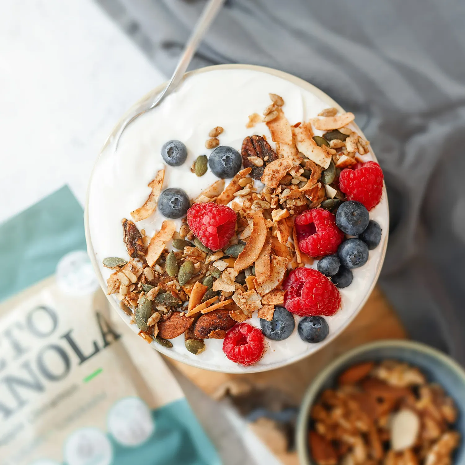 Go-Keto Bio Granola Apple Cinnamon muesli 3x290g low carb