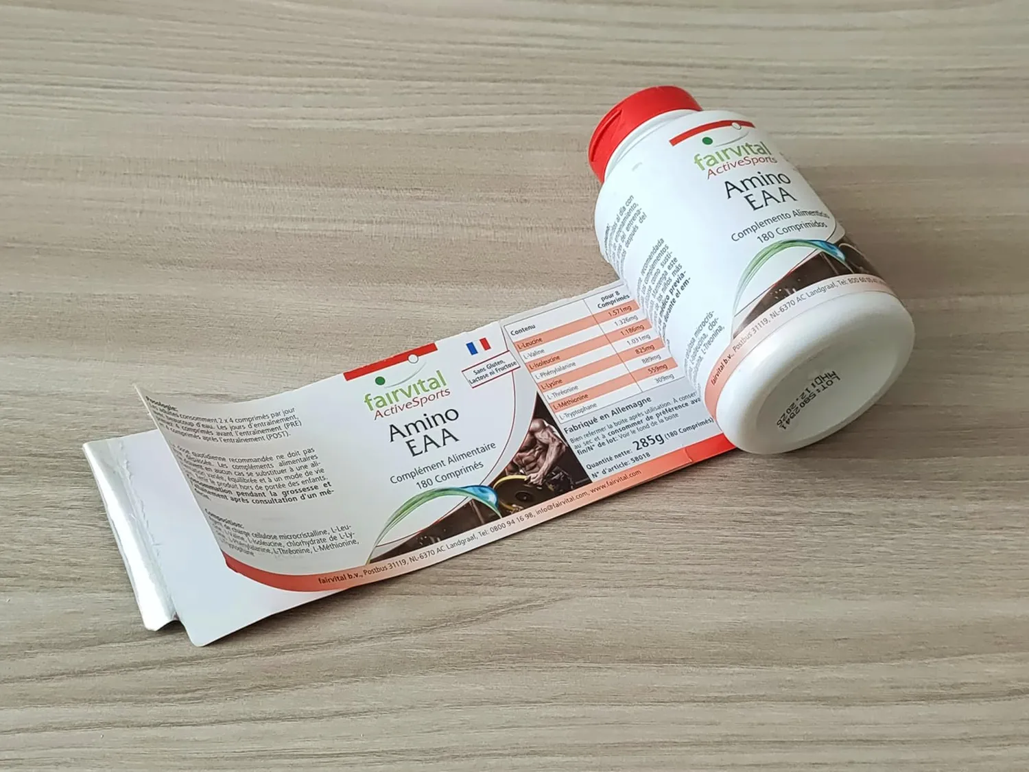 Fairvital Amino EAA compresse 180 pezzi aminoacidi essenziali