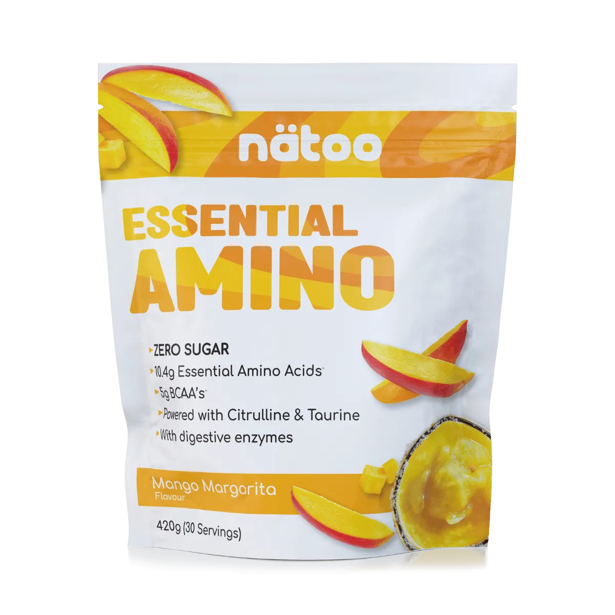 Natoo Essential Amino EAA polvere BCAA 2:1:1 vegano