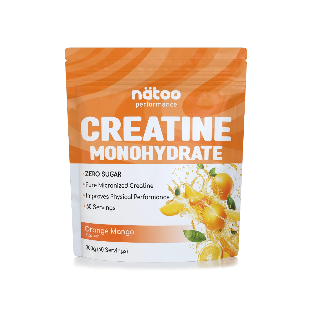 Natoo Performance Creatina Monoidrato polvere 300g blue raspberry