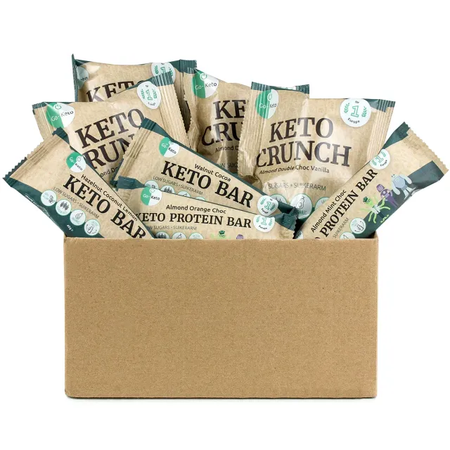 Go-Keto Trial Pack snack keto 8x40g bio